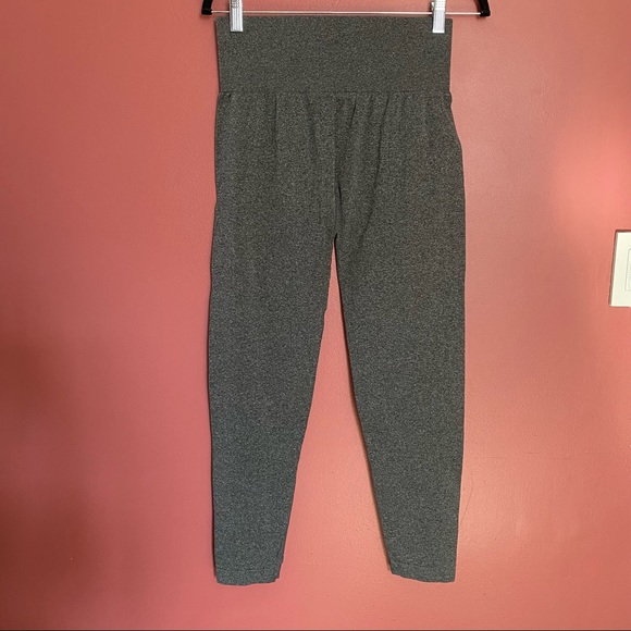 NVGTN Pants - NVGTN Grey Contour Seamless Leggings